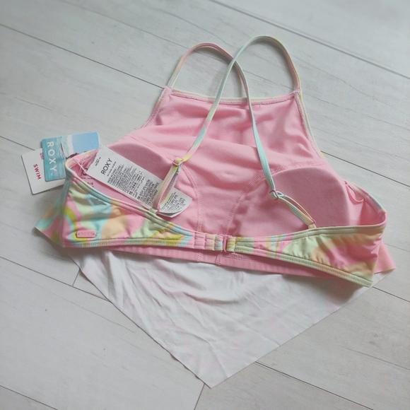 ROXY NEW Tropics Hype Crop Bikini Top - Picture 7 of 13